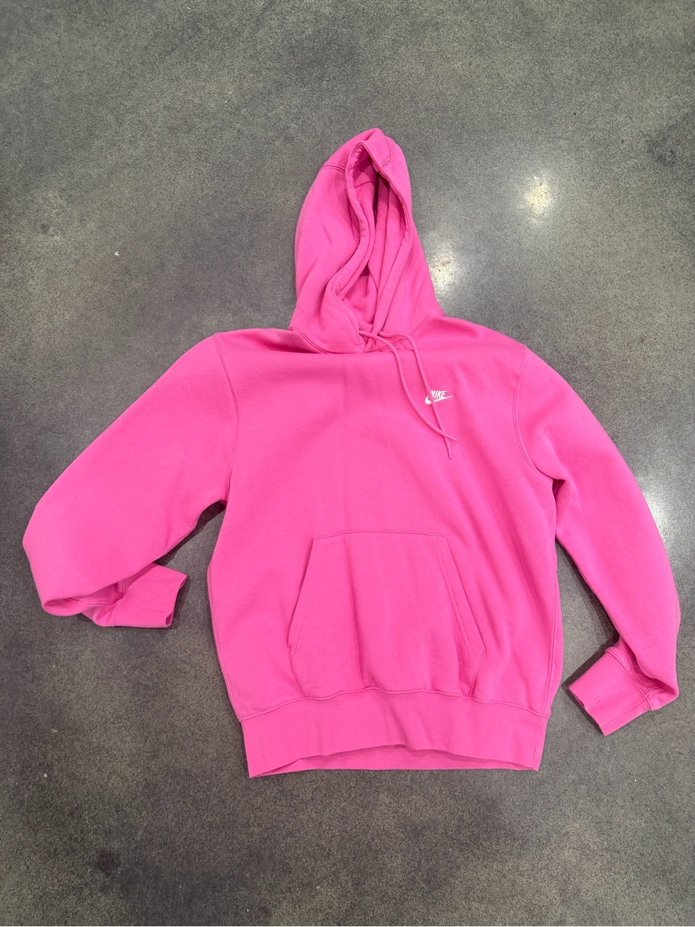 Nike Men’s Hot Pink Pullover Hoodie